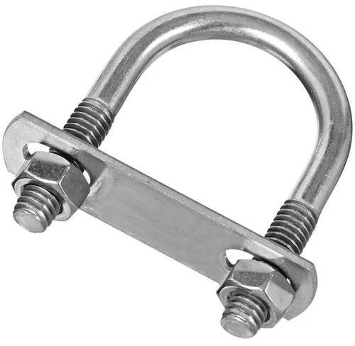 Iron zinc plated u clamp for Connect Pipe Flange, Pipe Fittings, Pipe Stopper, Pipe Support, Bike