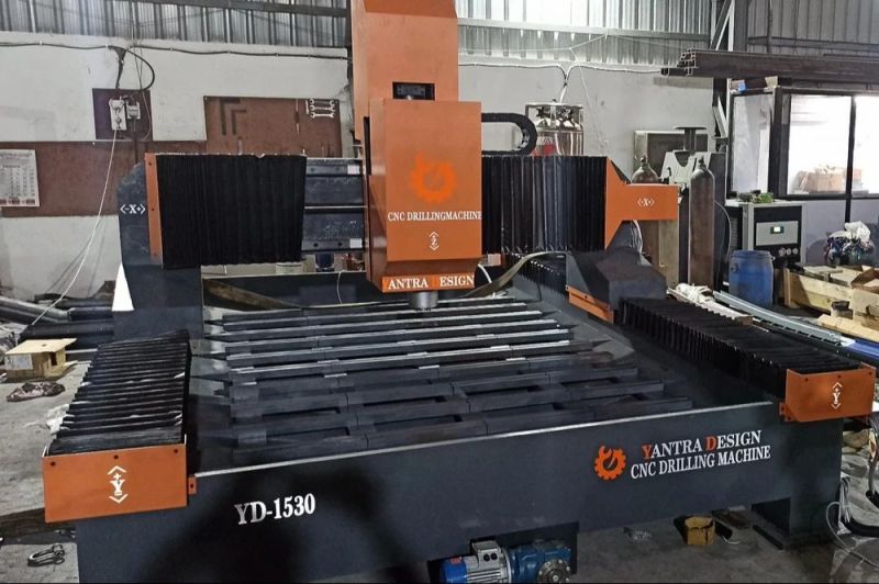 Paint Coating Mild Steel CNC Automatic Drilling Machine, Specialities : Rust Proof