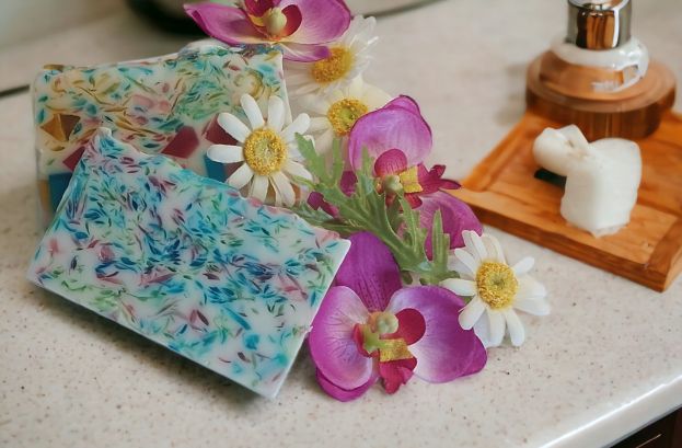 Handmade Confetti  Soap