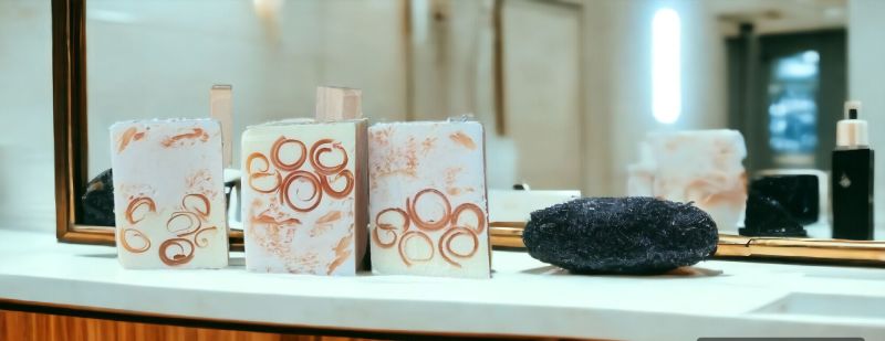 Handmade Honey Oat Soap for Skin Care, Bathing