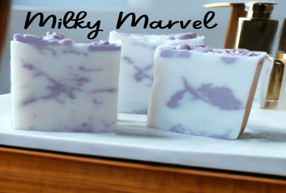 Handmade Milky Marvel Soap for Skin Care, Personal, Bathing