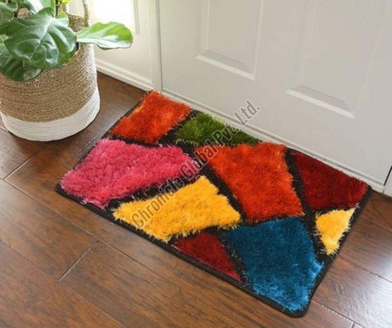 Multicolor Rectangular Printed Door Mat, Size : Multisize