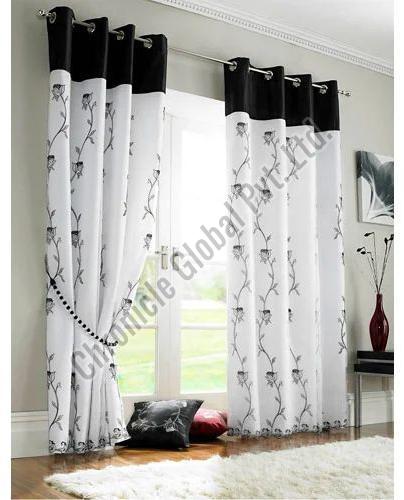 Multicolor Printed Home Curtains, for Doors, Technics : Machine Made