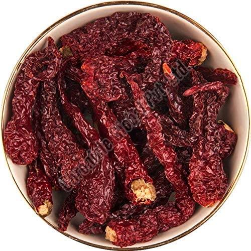 Raw Natural Kashmiri Dry Red Chilli, for Cooking, Grade Standard : Food Grade