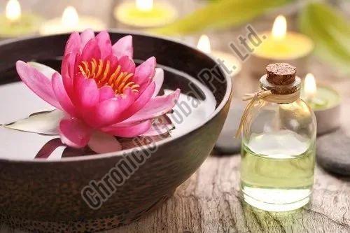 Pale Yellow Liquid Lotus Essential Oil, for Personal Use, Feature : Highly Effective