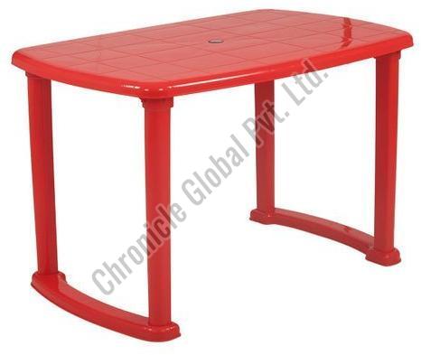 Red Plain Plastic Table, Feature : Crack Proof, Fine Finishing