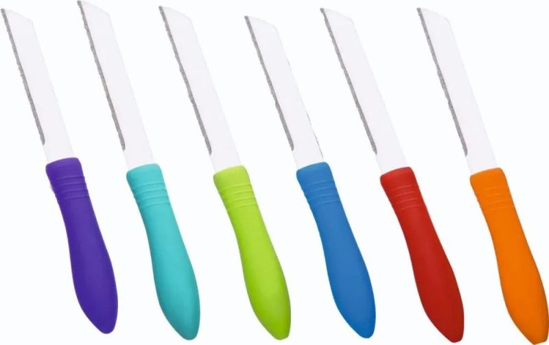 Plastic Handle Knife, Blade Material : Stainless Steel