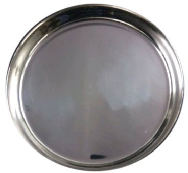 Polished Stainless Steel Plates, Shape : Round
