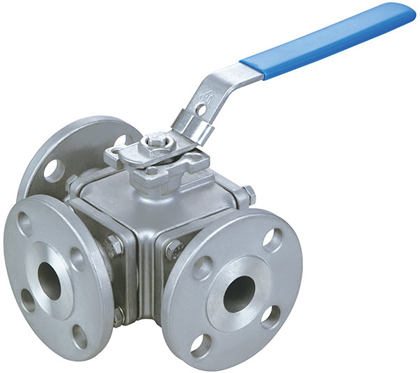 Stainless Steel Flanged End Ball Valve For Water Fitting