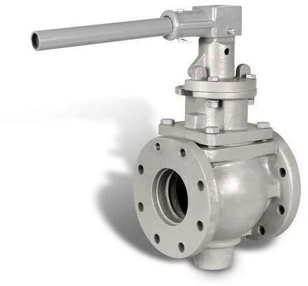 Polished Stainless Steel Jacketed Plug Valve for Water Fitting
