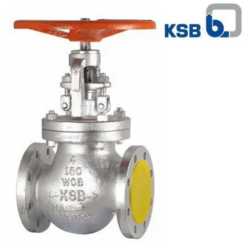 KCB Polished Stainless Steel KSB WCB Gate Valve for Water Fitting