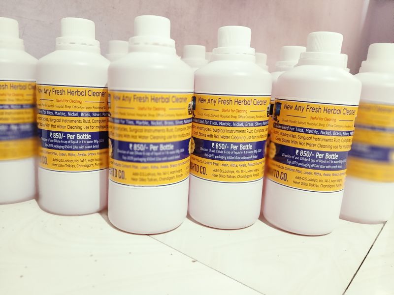 Herbal Floor Cleaner, Packaging Type : Plastic Bottle