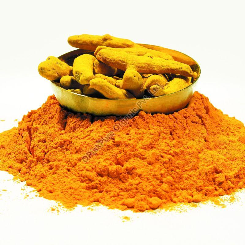 Unpolished Raw Sangli Turmeric Powder for Cooking Use