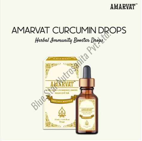 Amarvat Curcumin Drops, Packaging Size : 10ml