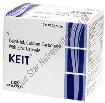 Calcitriol, Calcium Carbonate With Zinc Capsules