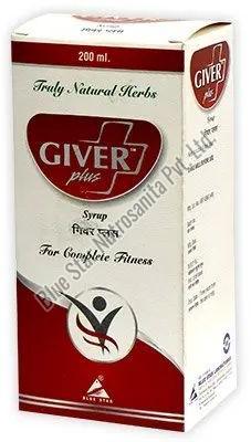 Giver Plus Syrup, Packaging Size : 200 Ml