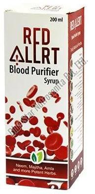 Red Alert Blood Purifier Syrup, Packaging Size : 200ml