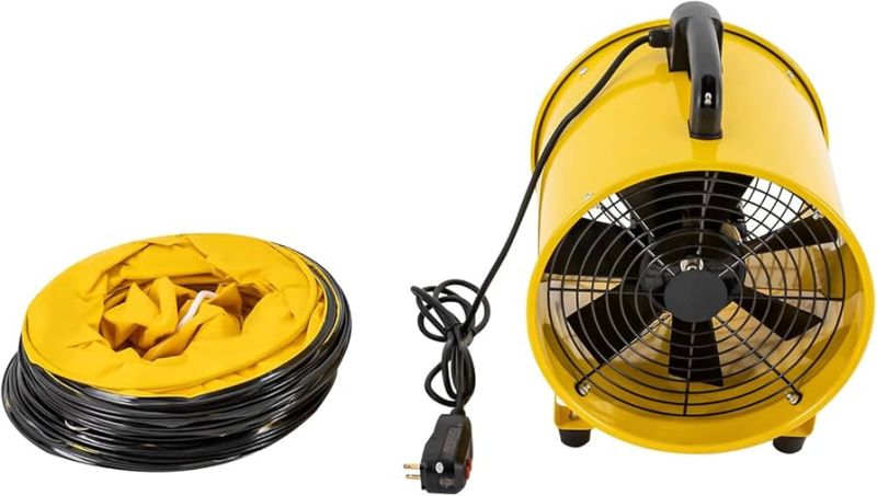 Marine Portable 8 Inch (200MM) Electric Blower Ventilation Fan 220V