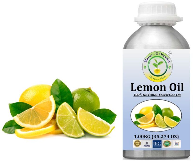 Organic Lemon Essential Oil for Cosmetics