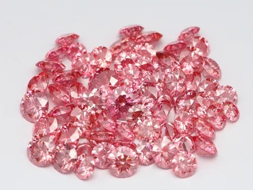 Pink Color VVS Clarity Diamond for Jewellery Use