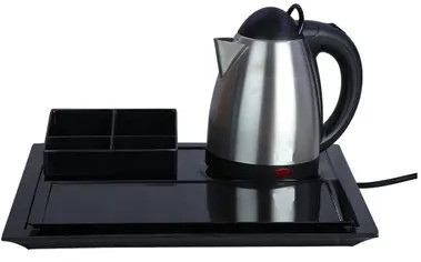 Electric Kettle and Melamine Tray Set for Hotel
