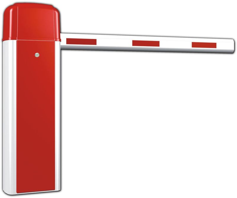 Automatic Electric Mild Steel Red Boom Barrier for Toll Plaza