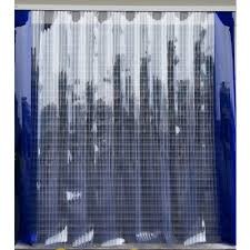 Striped Transparent PVC Strip Curtains for Window, Doors