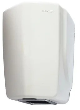 White Askon Fire Retardant Plastic Hand Dryer