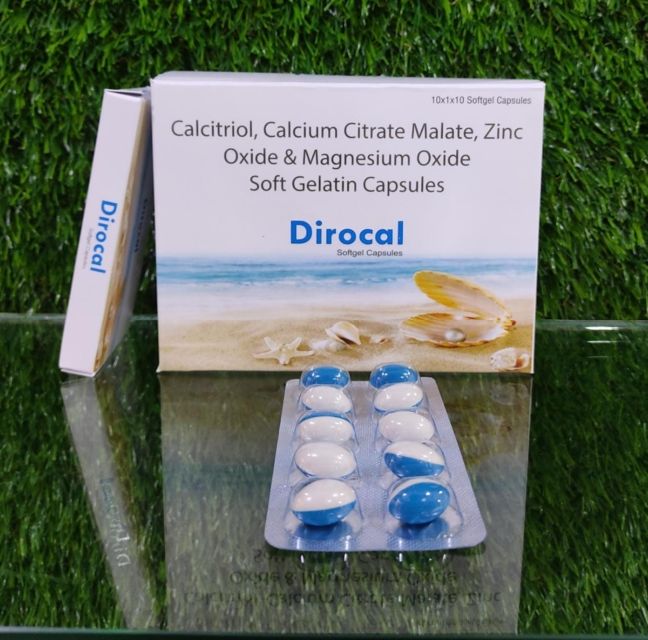 Dirocal Softgel Capsules for Hospital, Clinical