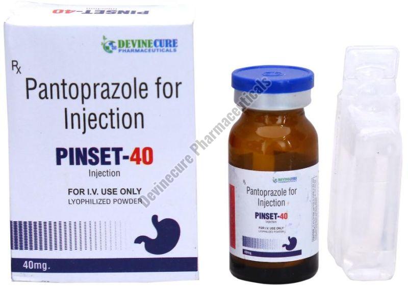 Pantoprazole injection, Packaging Size : 40 mg