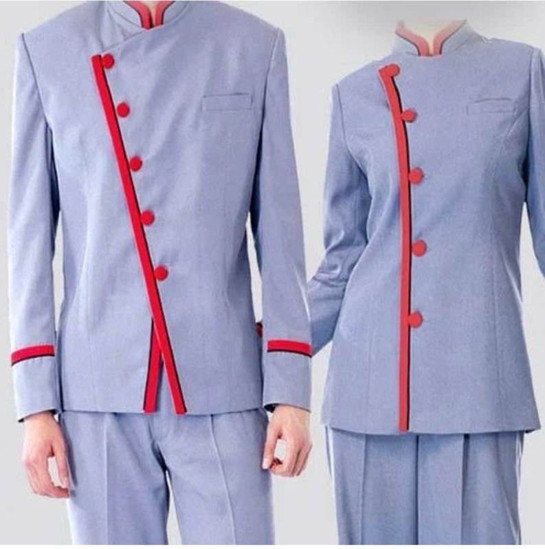 Cotton Waiter Uniform for Hotel Use