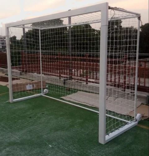 Mild Steel NGS Futsal Goal Post, Color : White