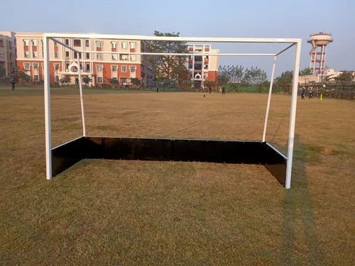 Machine Mild Steel NGS Hockey Goal Post, Shape : Rectangular