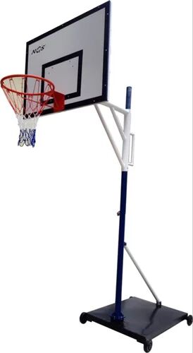 NGS Polished Mild Steel Mini Basketball Pole