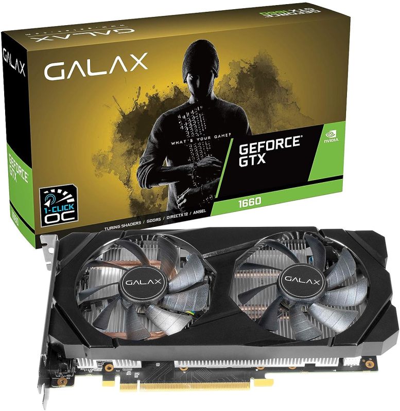Galax GeForce GTX 1660 6GB Graphics Card