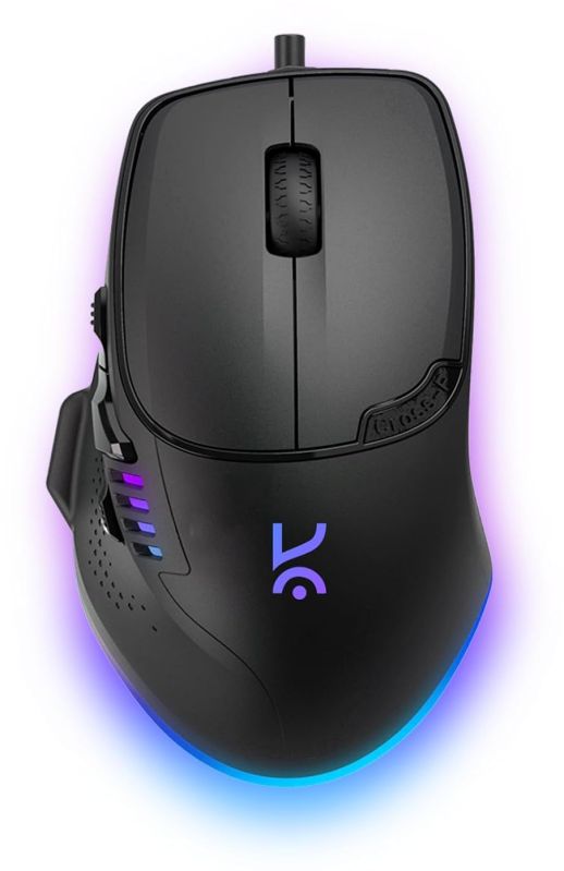 Kreo Hawk Gaming Mouse with Programmable Buttons & RGB Lighting