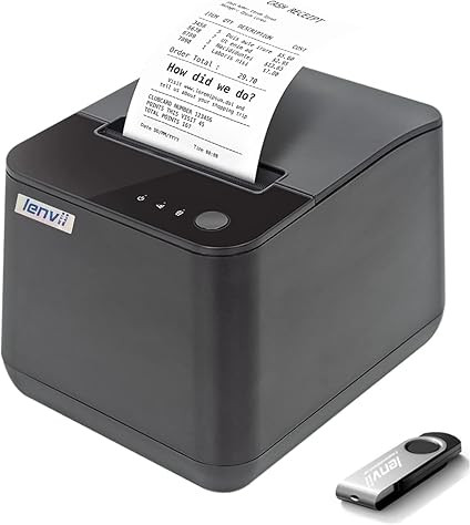 LV-R380 80MM POS Thermal Receipt Printer with Auto Cutter
