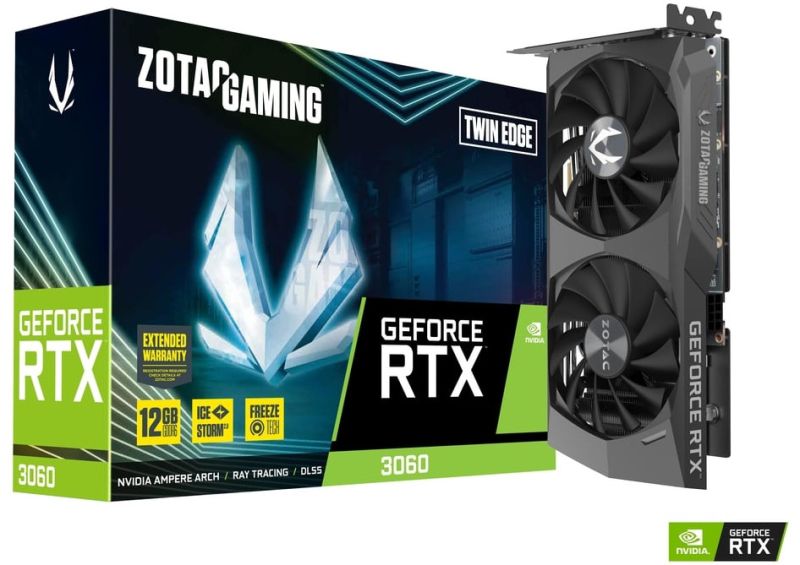 Zotac Gaming GeForce RTX 3060 Twin Edge