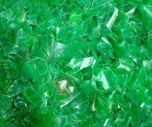 Green Pet Plastic Bottle Scrap for Recycling