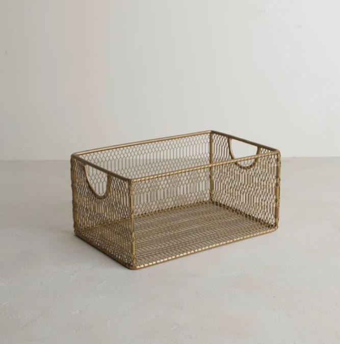 Iron Metal Baskets For Kitchen Use