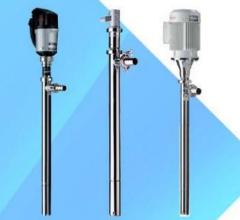 Stainless Steel Motorised Barrel Pumps, Color : Silver