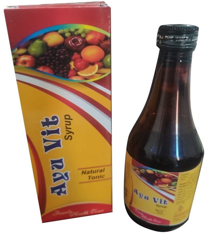Ayu Vit Syrup, Packaging Type : Plastic Bottle