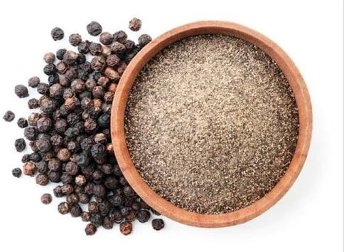 Natural Dried Black Pepper Powder, Grade Standard : Food Grade
