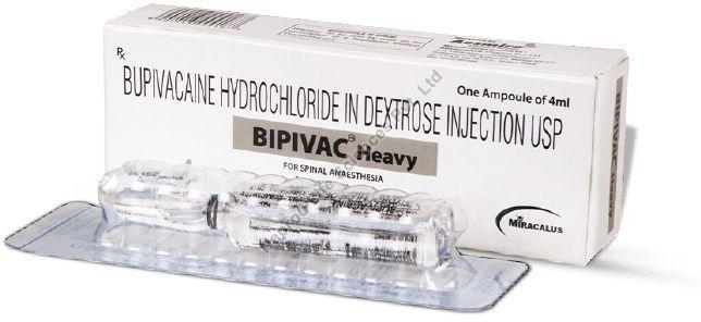 Aesmira Bipivac Heavy Injection, Packaging Size : One Ampoule of 4ml