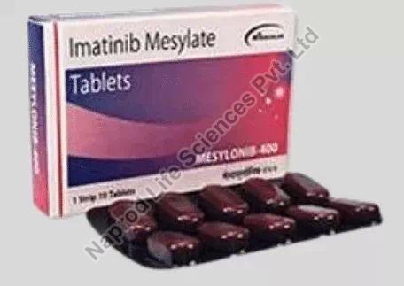 Aesmira Mesylonib 400mg Tablets, Composition : Imatinib Mesylate