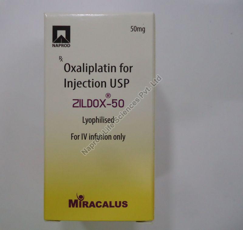 Zildox 50mg Injection, Packaging Type : Vials