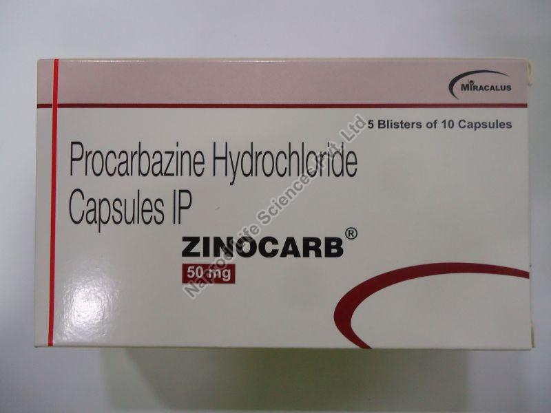 Zinocarb  50mg Capsules