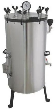 PSI Stainless Steel Vertical Autoclave for Laboratory Use