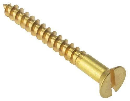Brass Wood Screw For Used In Furniture Fittings