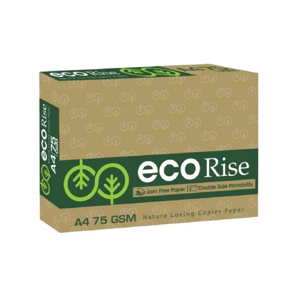 JK eco Rise 75 Gsm A4 White Copier Paper 500 Sheets Pack